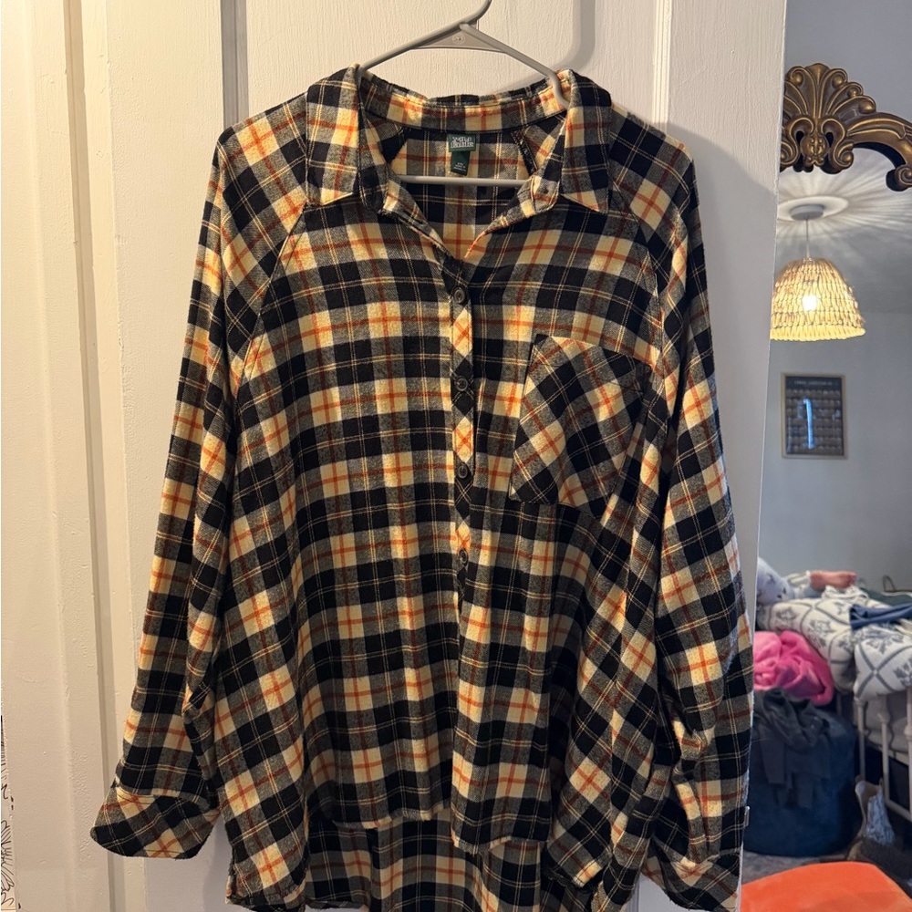 Wild Fable Multicolor Plaid Shirt